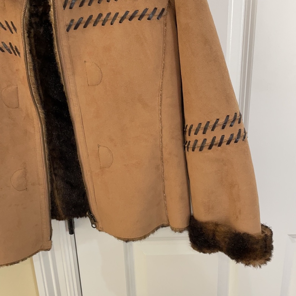 Suede Reversible Jacket Never Worn - image 4